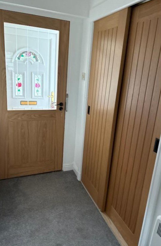 Oak interior doors for Katrina Firth